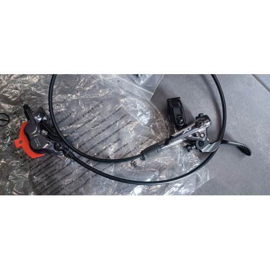 Shimano tárcsafék első Deore XT hidraulikus tárcsa fék, Deore XT BL-M8100-L BR-M8120 850 mm OEM doboz nélkül