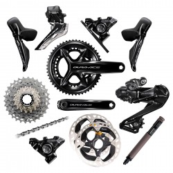Shimano Dura-ace 9200 9250 Disc Di2 országúti kerékpár alkatrész szett Shimano Dura-ace 9200 9250 Disc Di2 országúti kerékpár alkatrész szett
