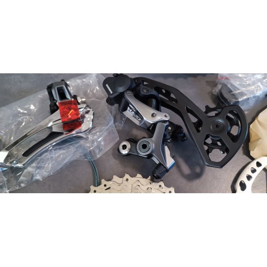 Shimano GRX 610 2x11 gravel kerékpár alkatrész szett 160 mm 11-34 hajtóművel vagy nélkül