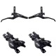 Shimano tárcsafék szett XT hidraulikus komplett tárcsa fék szett, első és hátsó BL-T8100 BR-M8100 900 1500mm OEM doboz nélkül