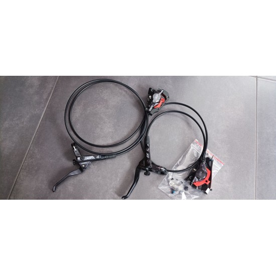 Shimano tárcsafék szett XT hidraulikus komplett tárcsa fék szett, első és hátsó BL-T8100 BR-M8100 900 1500mm OEM doboz nélkül