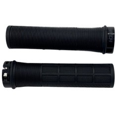 Switch kormány markolat Super Grip 130 mm fekete, csavaros rögzítés, kiváló fogás tapadás, mtb trekking