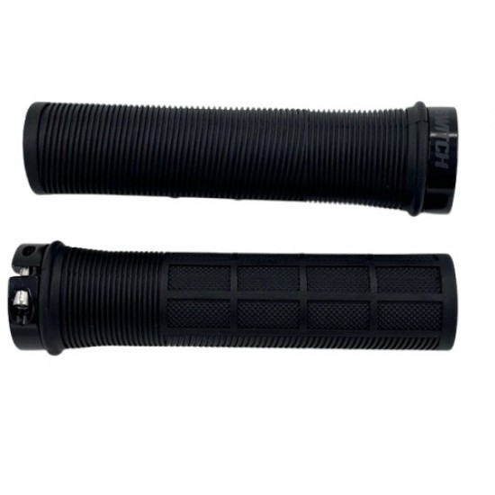 Switch grip Super Grip 130 mm bicycle handlebar bolt fastening grip, black