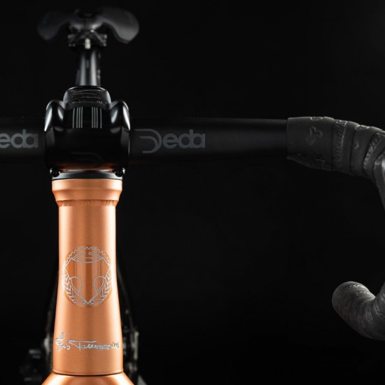 Tommasini Mach Disc titán titanium tárcsafékes gravel adventure kerékpár váz vázszett