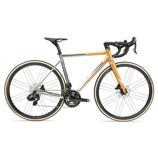 Tommasini Mach Disc titán titanium tárcsafékes országúti kerékpár váz vázszett