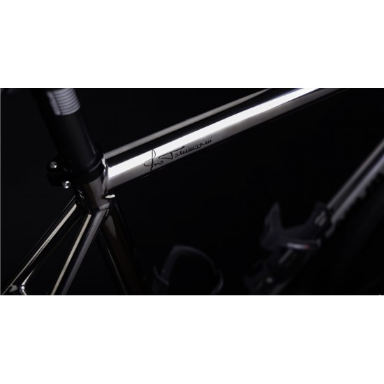 Tommasini Mach Disc titán titanium tárcsafékes gravel adventure kerékpár váz vázszett