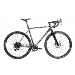 Tommasini Mach Disc titán titanium tárcsafékes gravel adventure kerékpár váz vázszett