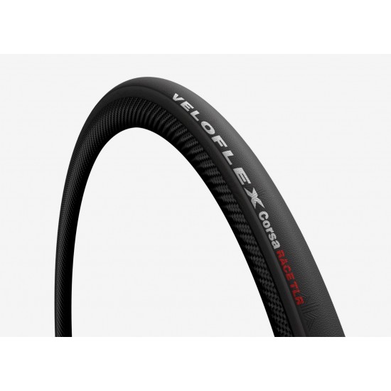 Veloflex Corsa Race TLR Tubeless ready black sidewall tyres