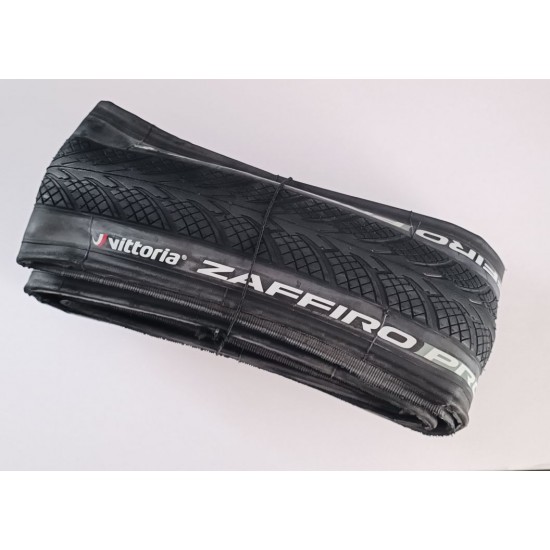 Vittoria kerékpár külső gumi országúti Zaffiro PRO 30-622 30 mm fekete peremes hajtogatós 700x30c
